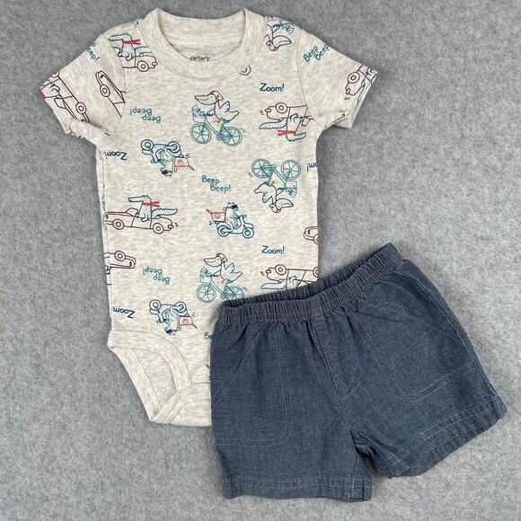 C1002 Carter's 2PC Set Size 9 Months - Picture 1 of 3